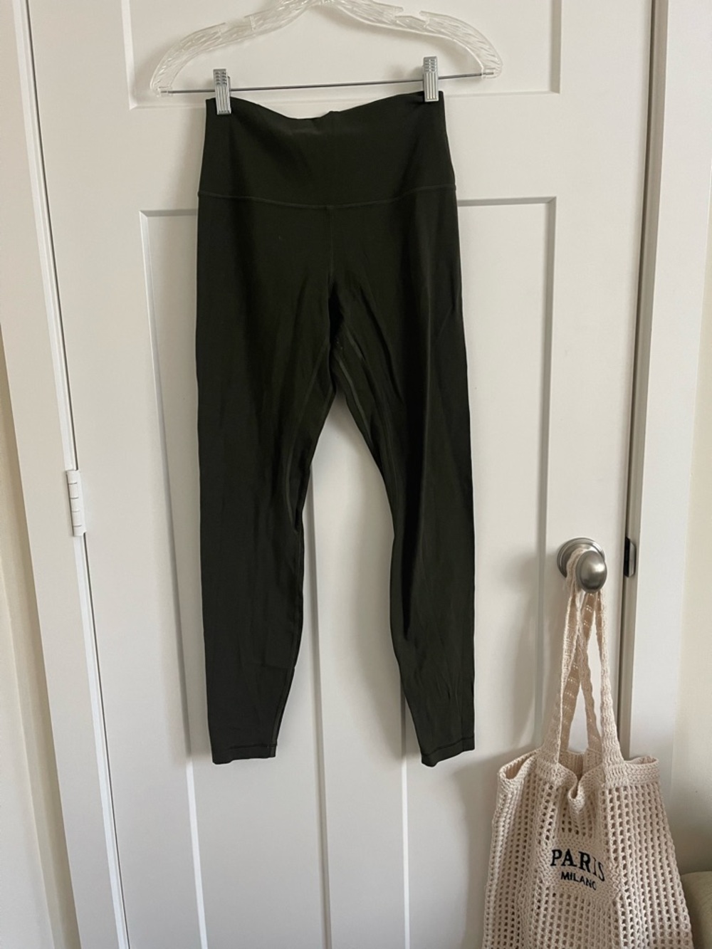 lululemon athletica Olive Green High-Rise Leggings